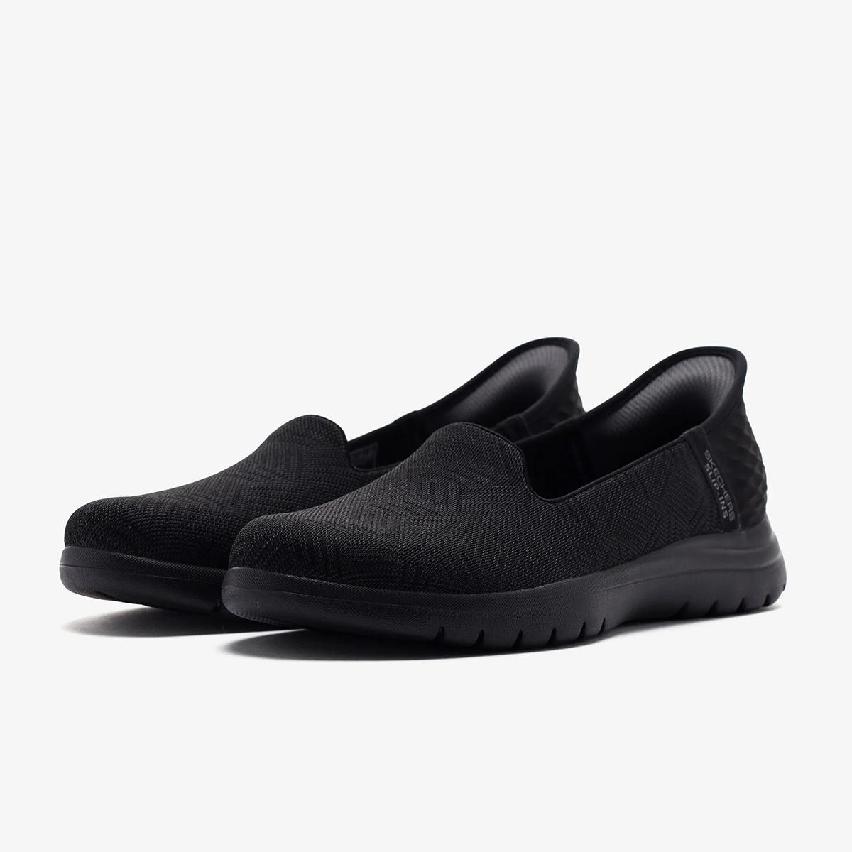 Kadın Babet 138182 BBK Skechers ON-THE-GO FLEX Black