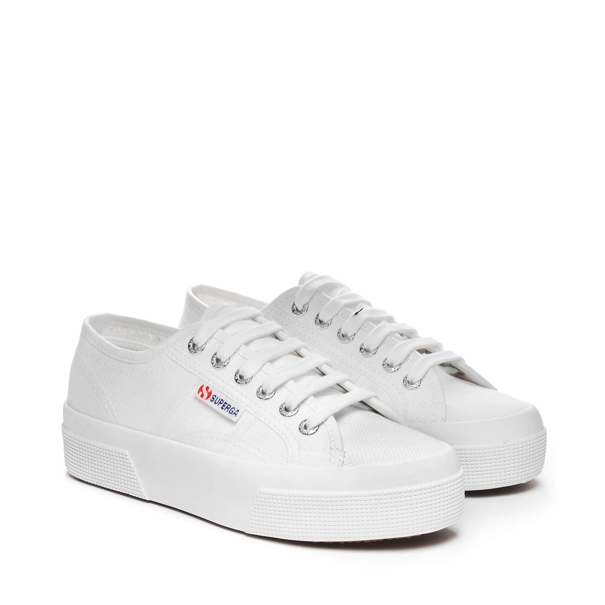 S21384W Superga 2740 PLATFORM White-901-SP