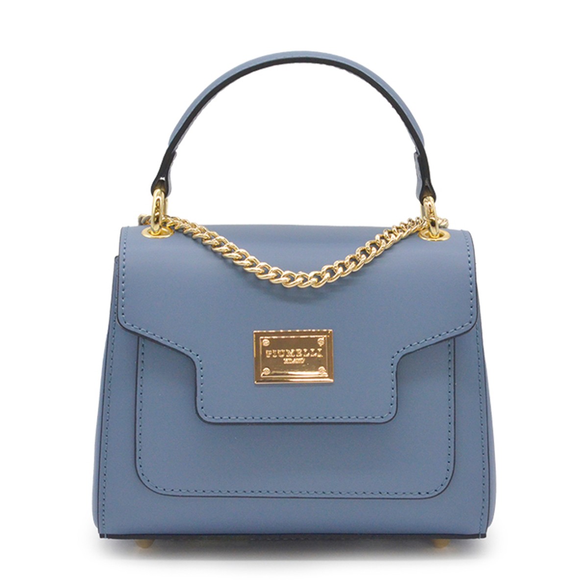 CYCLAMEN Piumelli Milano Bag L841 Denim Blue