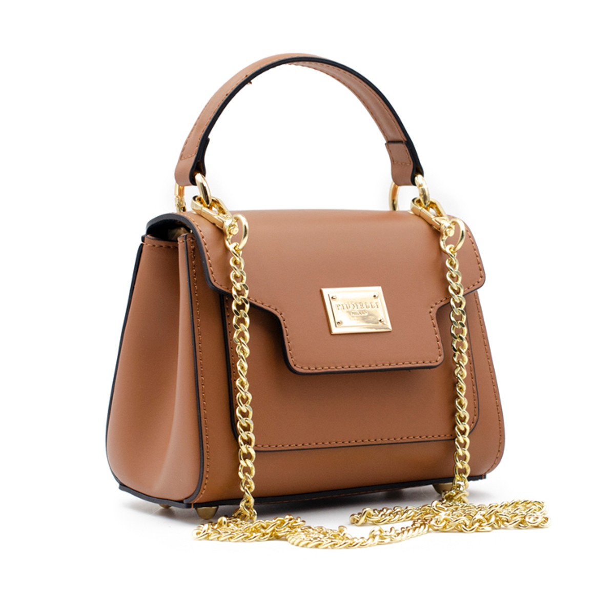 CYCLAMEN Piumelli Milano Bag L128 Tobacco