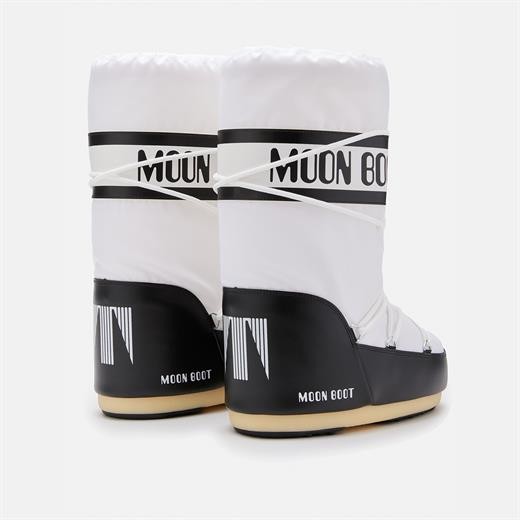 Kadın  80D1400440-NA02 Moon Boot Icon Nylon Black-White