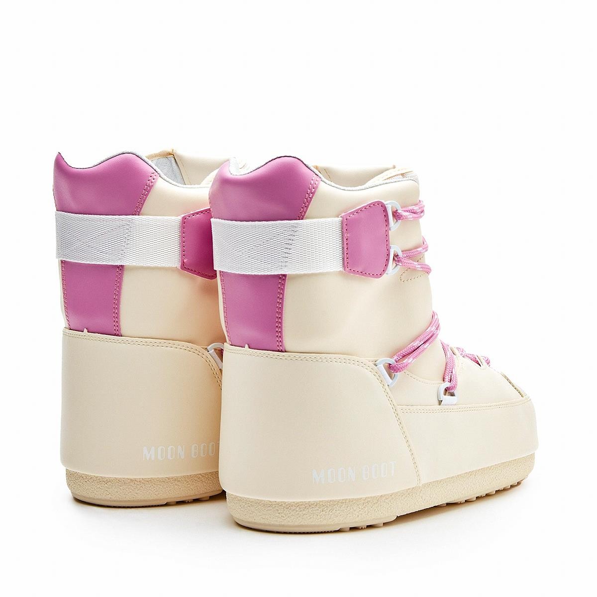 Kadın Bot (Kar) 14028200-002 Moon Boot Sneaker Mıd Frozen Dew - Pink