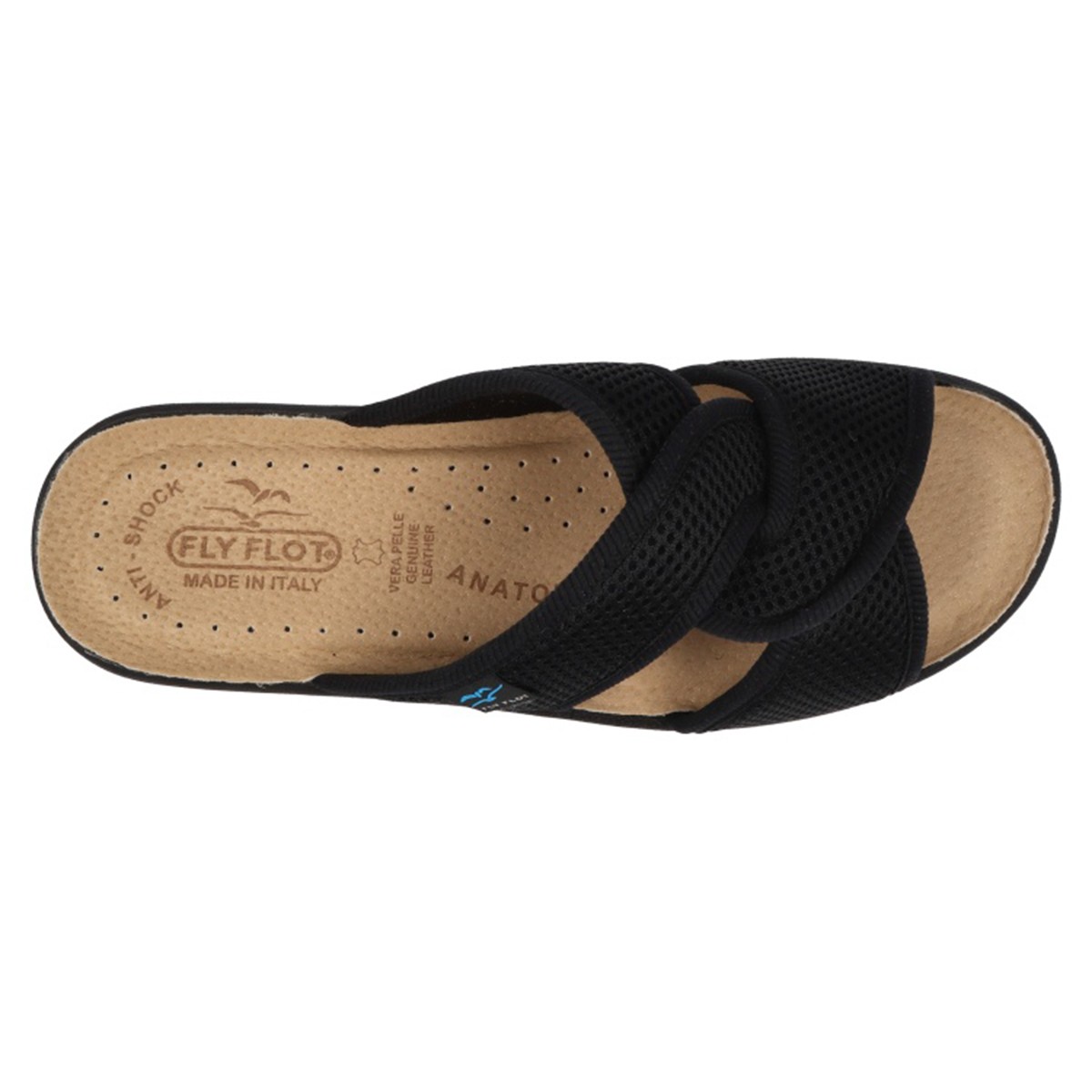 83 G93 FE Fly Flot CLOTH WOMAN SLIPPER Black