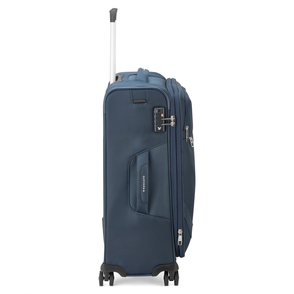 41621223-23 Roncato Trolley Medio 4R 63 Cm Joy Dark Blue