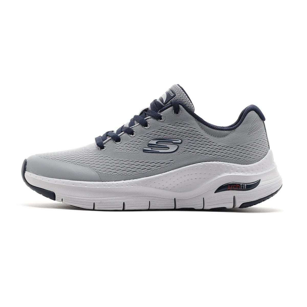 Erkek Sneaker ( Günlük) 232040TK GYNV Skechers ARCH FIT Grey-Navy