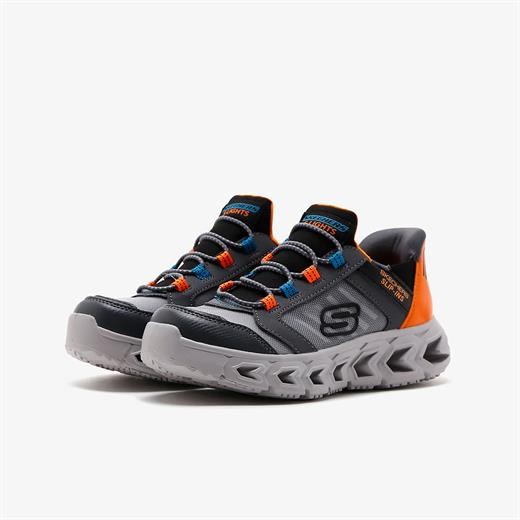 Erkek Çocuk Sneaker ( Günlük) 403843L CCOR Skechers HYPNO-FLASH 2.0 Grey-Orange