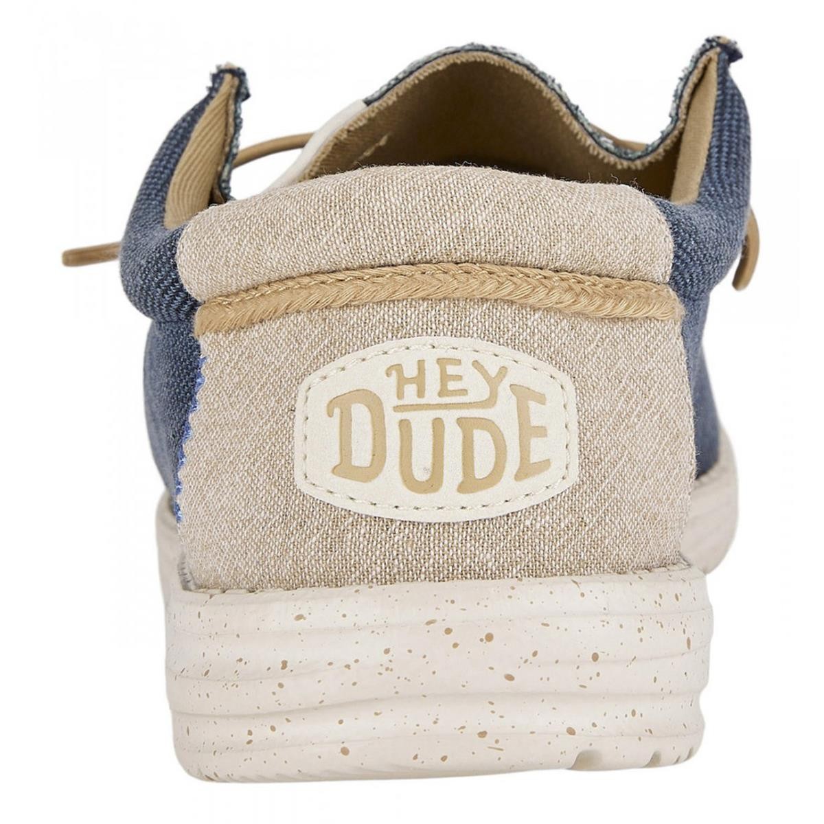 Erkek Sneaker ( Günlük) HD.40952  Hey Dude Wally Coastline Jute 410 Navy