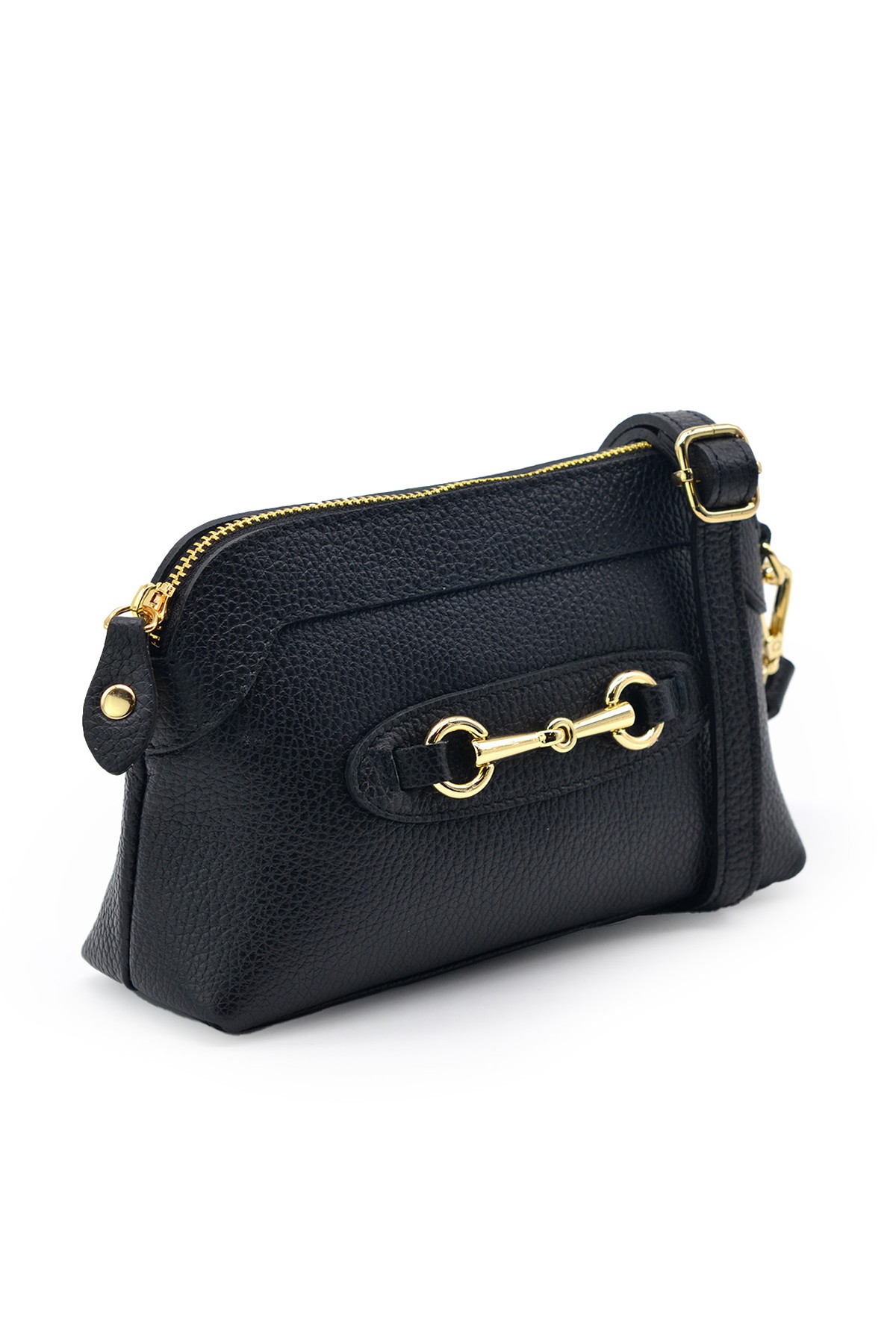 Kadın Çapraz Çanta MISS G Piumelli Milano Bag D28 Black