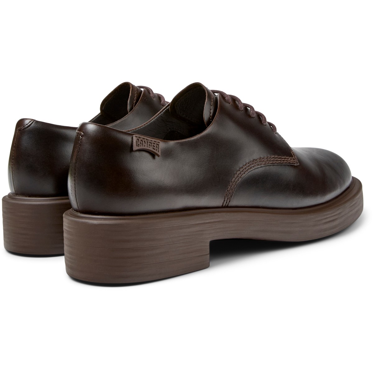 Kadın Oxford ( Klasik) K201684-002 Camper Dean Dark Brown