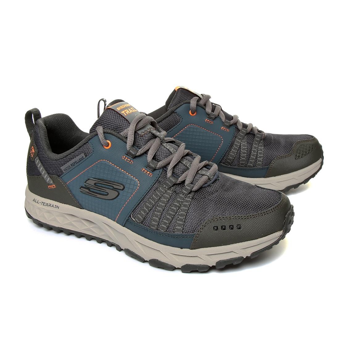 Erkek Sneaker ( Günlük) 51591 NVOR Skechers ESCAPE PLAN SPORT Navy- Orange