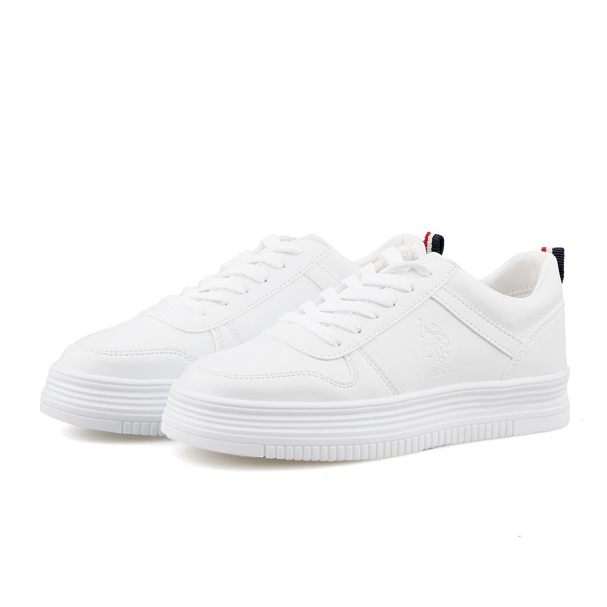 Kadın Sneaker ( Günlük) 101341091 U.S. POLO 3I SURI 3FX,BEYAZ