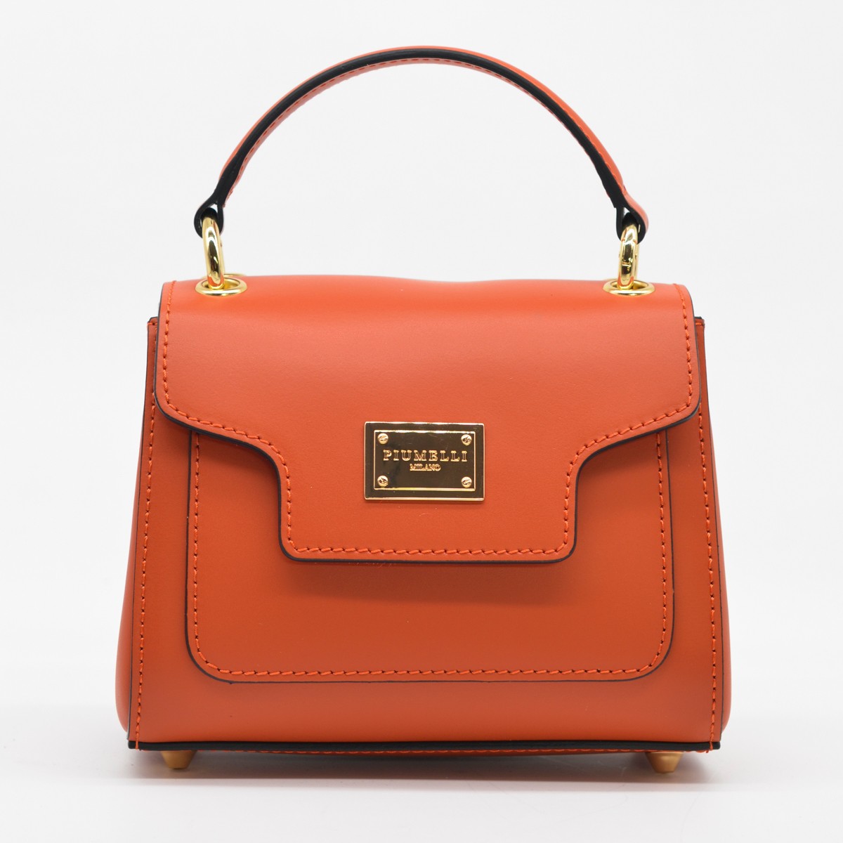 CYCLAMEN Piumelli Milano Bag L311 Dark Orange