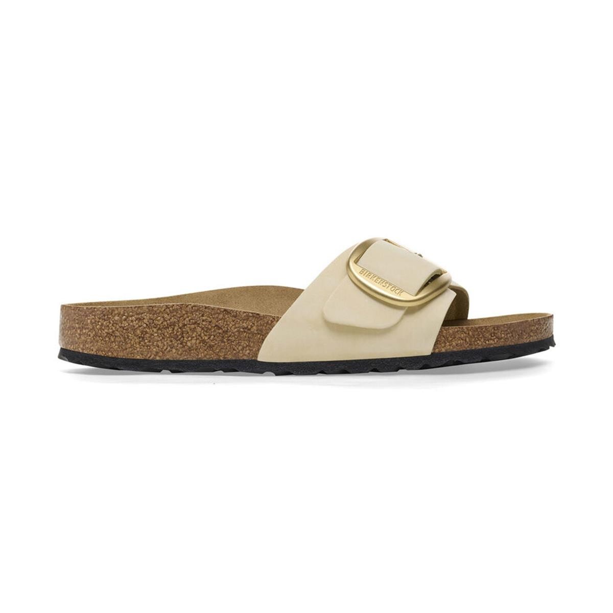 Kadın Terlik 1026604 Birkenstock MADRID BIG BUCKLE NU ECRU