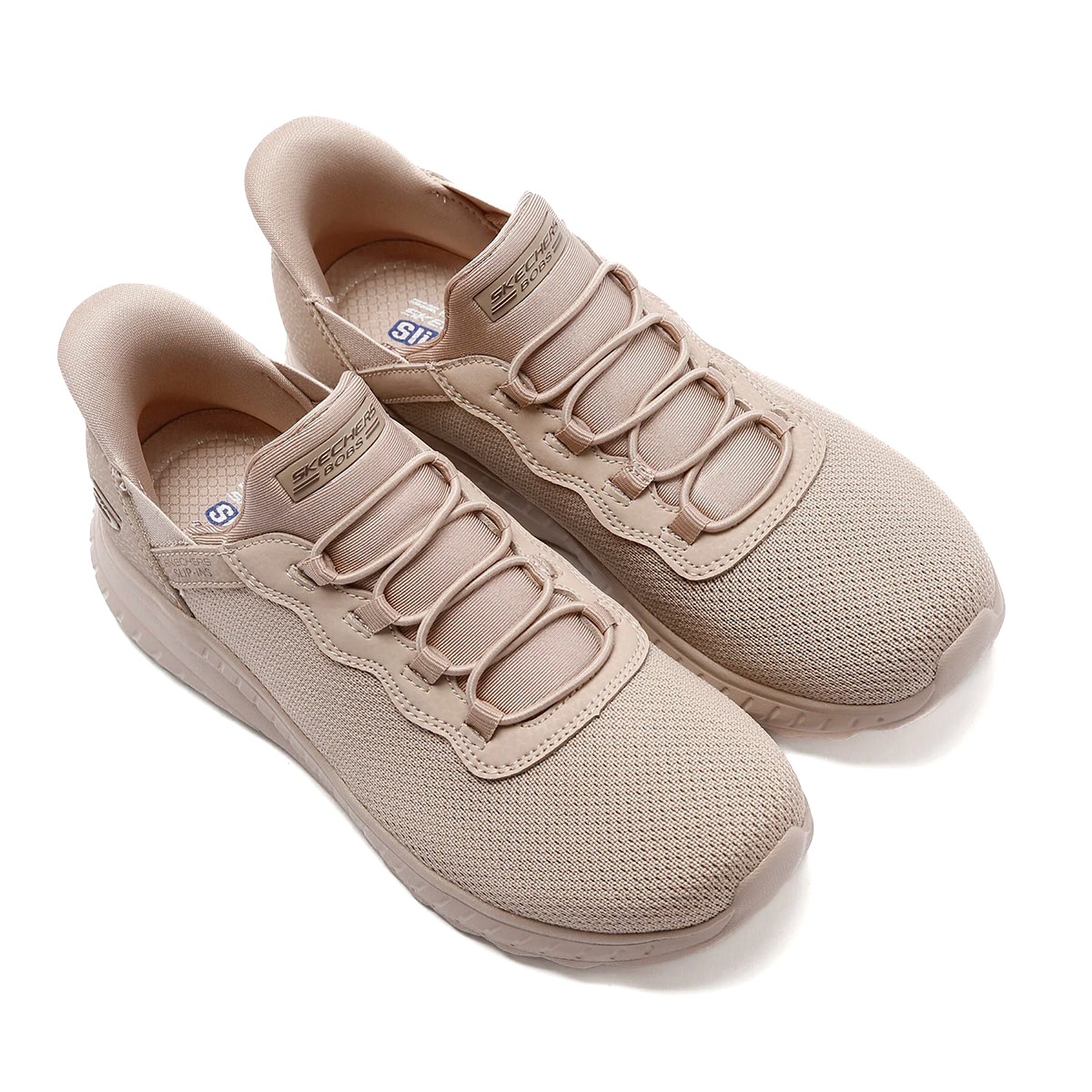 117500 TAN Skechers BOBS SQUAD CHAOS Beige