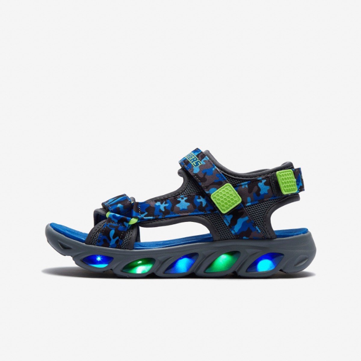 400077L BLLM Skechers HYPNO-SPLASH Blue/Light Green