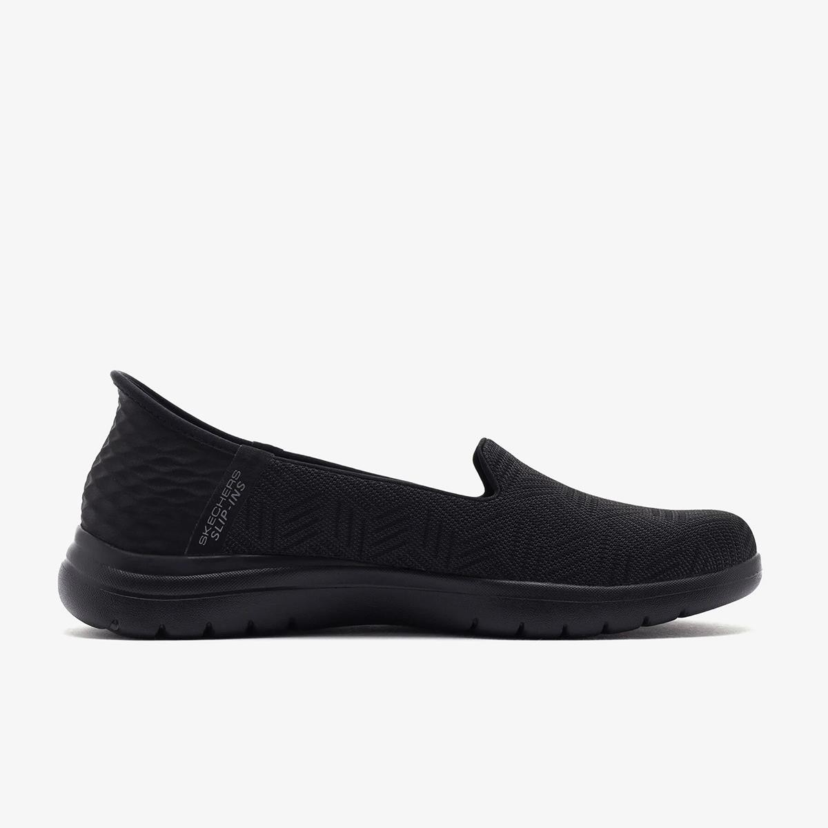 Kadın Babet 138182 BBK Skechers ON-THE-GO FLEX Black