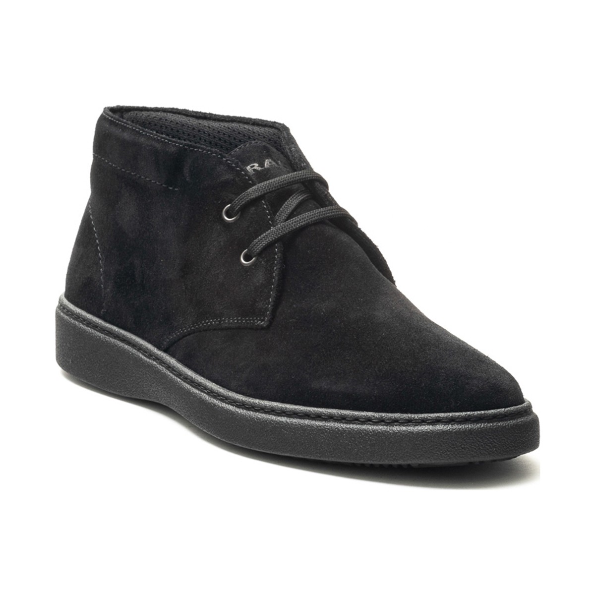 19A5 Frau WAXY Desert Boot Nero (Black)