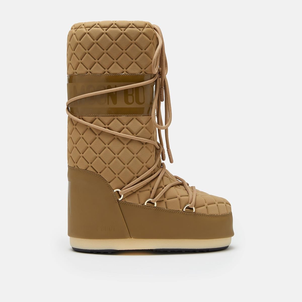 Kadın  80D1402930-M013 Moon Boot Icon Quilt Caramel