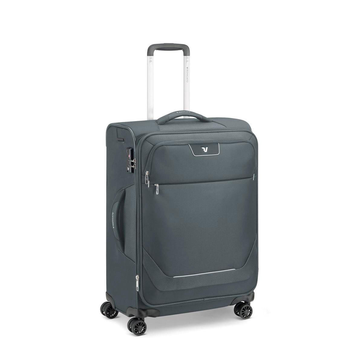 Unisex Valiz 41621222-22 Roncato Joy Medıum Trolley Expandable 63 Cm Anthracite