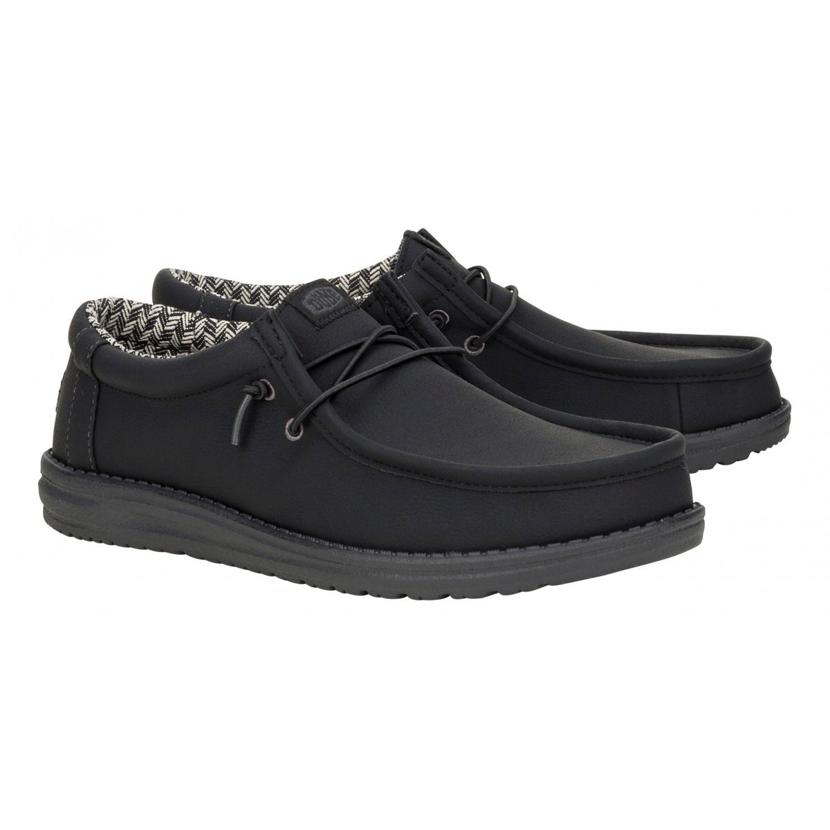 HD.41894-070 Hey Dude Wally Classic Black/Charcoal