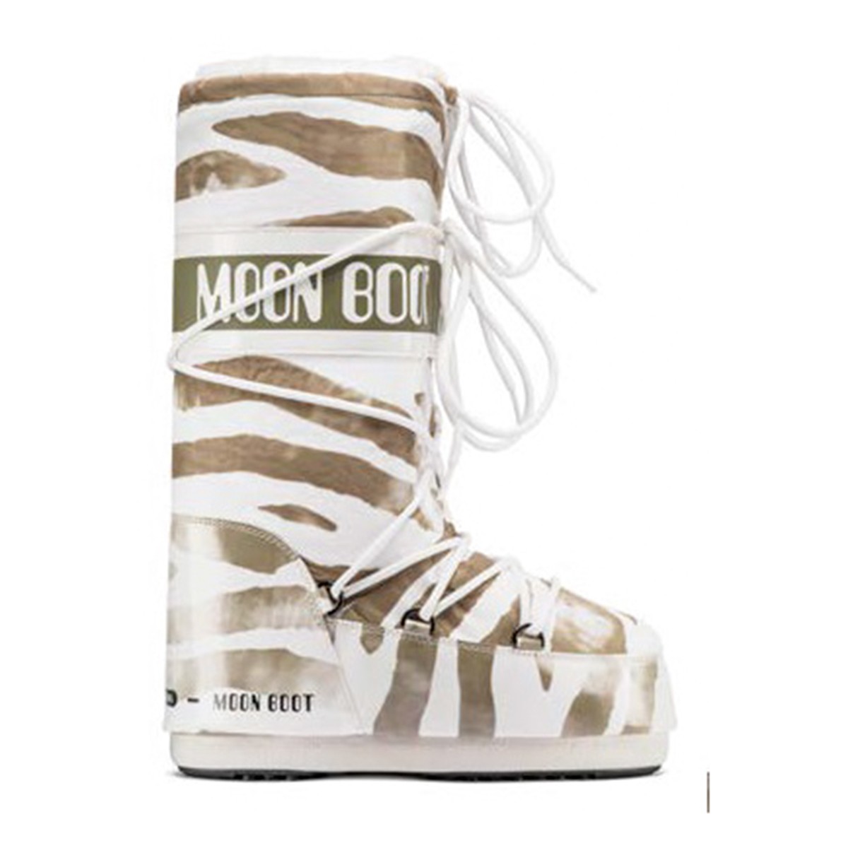 14026600-001 Moon Boot Icon Zebra White Sage