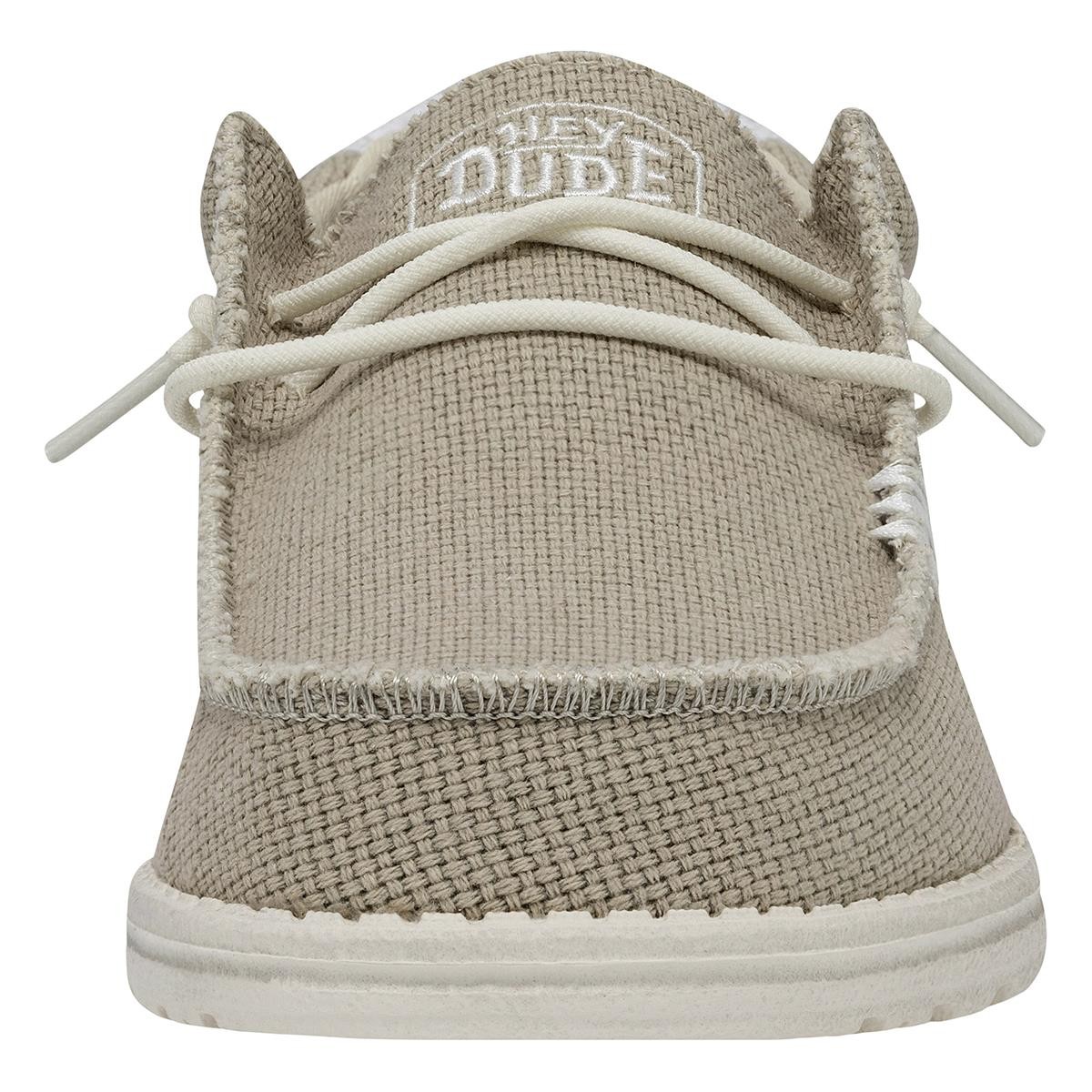 Erkek Sneaker ( Günlük) HD.40003  Hey Dude Wally Braided 1LB Off White