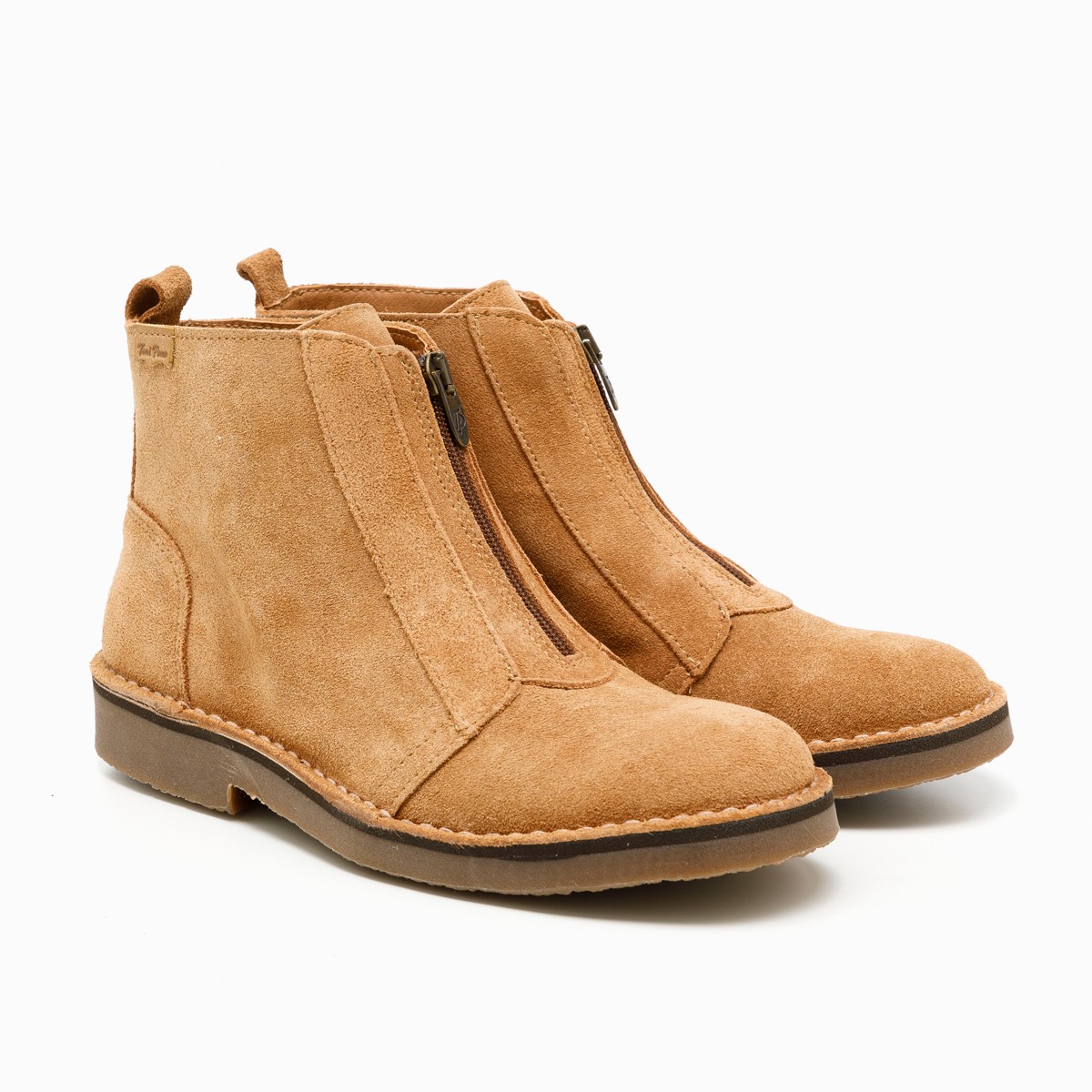 INDIA-SY Toni Pons Ankle boot in Suede in Tobacco (Torrat)