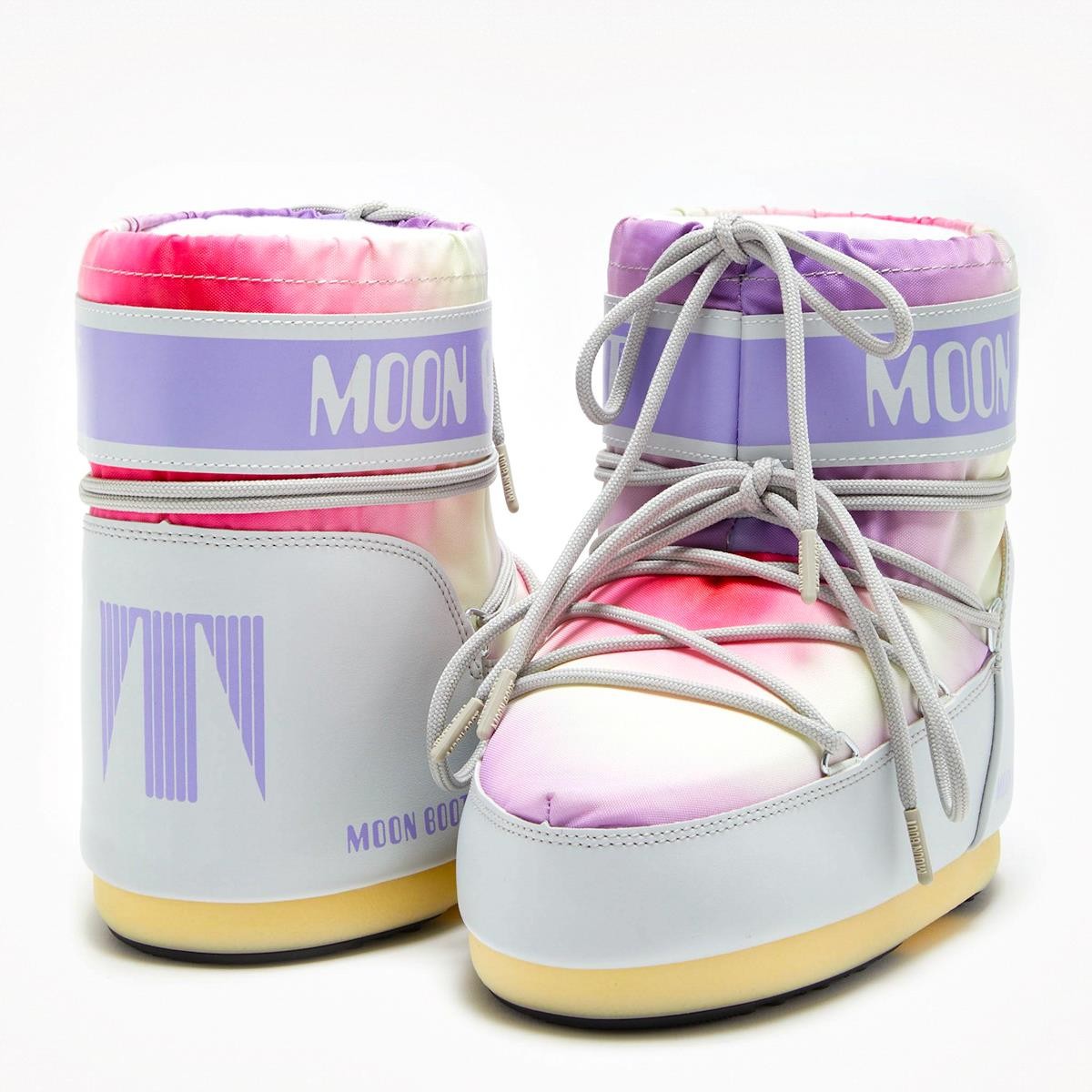 Kız Çocuk Bot 14094200-002 Moon Boot Icon Low Tie Dye Glacier Grey (33-35)