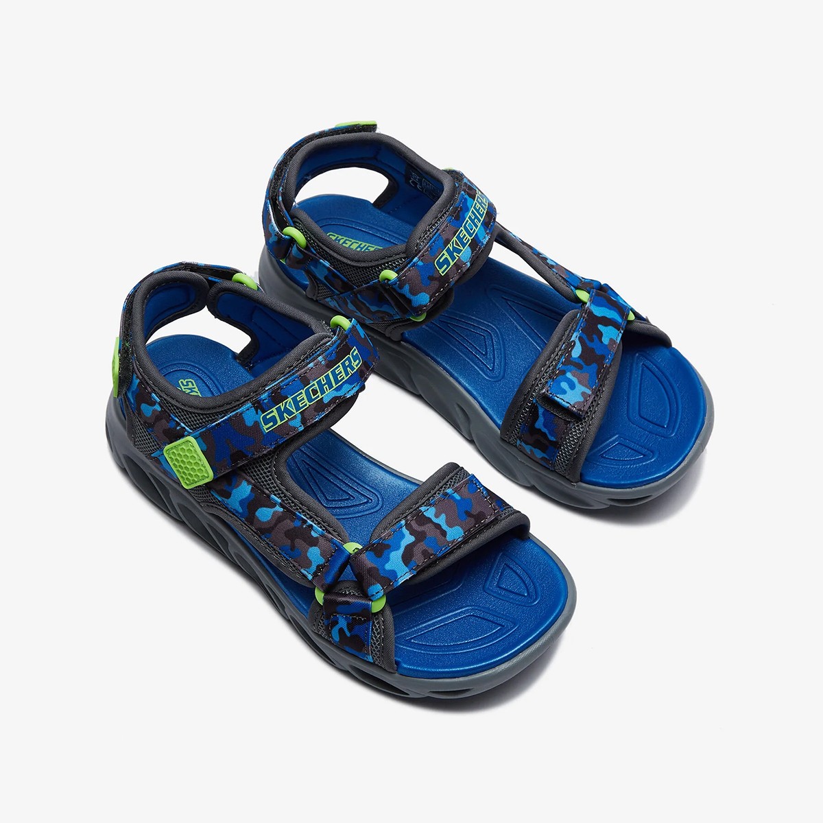 Erkek Çocuk Sandalet 400077L BLLM Skechers HYPNO-SPLASH Blue-Light Green