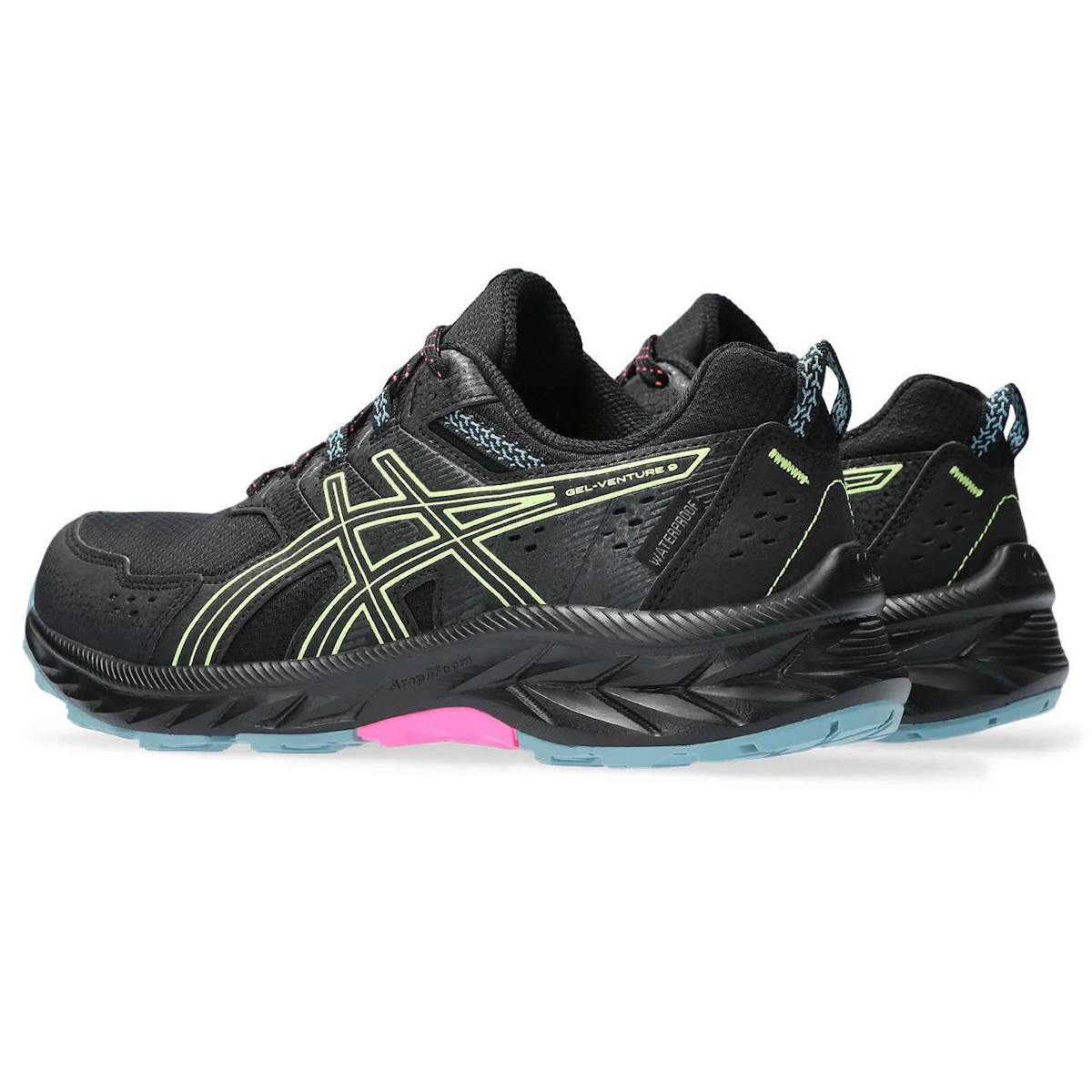 1012B519-002 ASICS GEL-VENTURE 9 WATERPROOF Performance Black