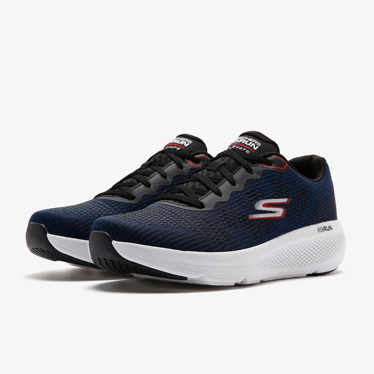 Erkek Sneaker ( Günlük) 220334 NVRD Skechers GO RUN ELEVATE - NİMBUS Navy Blue-Red