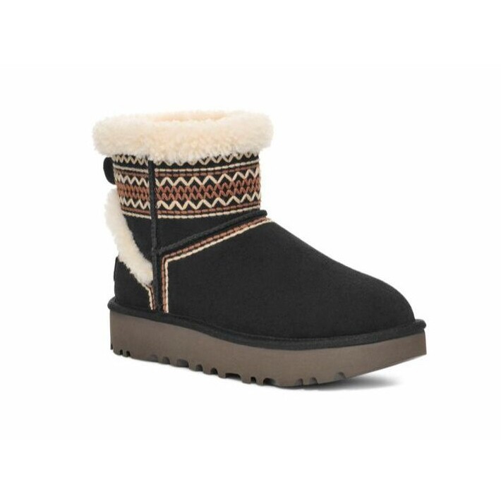 1158281 UGG W CLASSIC MINI ATHERSON BLACK (SIYAH)