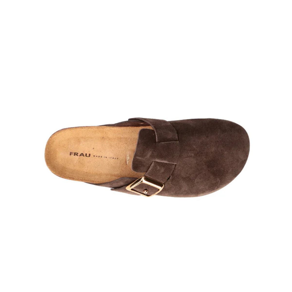 Kadın Terlik 17B5 Frau SUEDE-S T.Moro (Dark Brown)