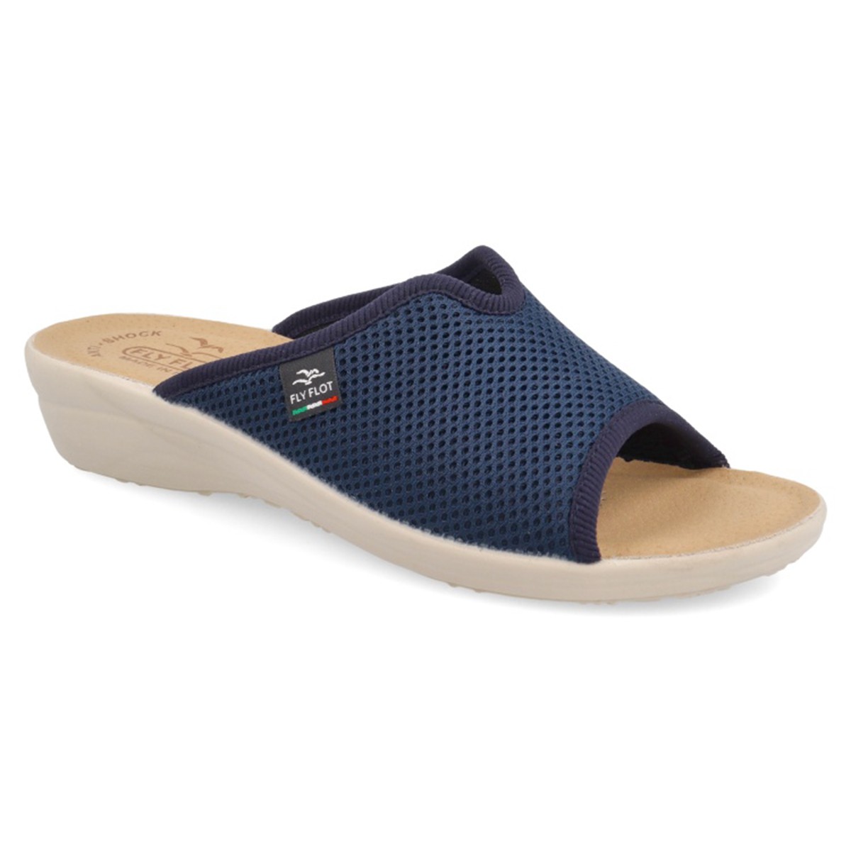 T4 429 FE Fly Flot CLOTH WOMAN SLIPPER Blue