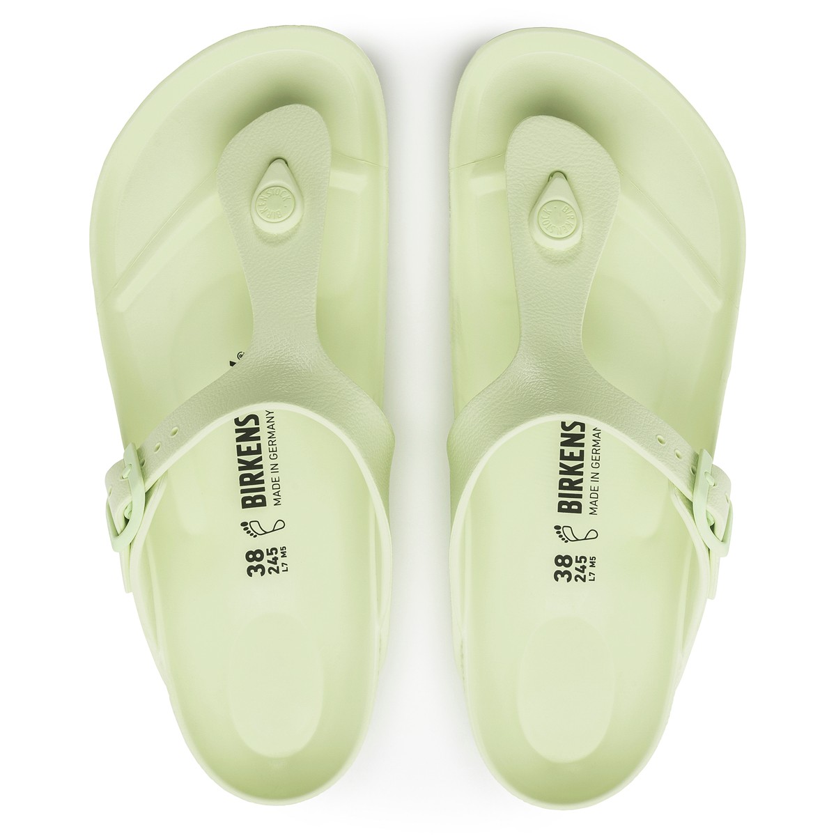 1024508 Birkenstock GIZEH EVA Faded Lime