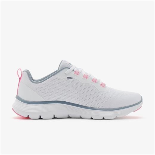 Kadın Sneaker ( Günlük) 150201 WPKB Skechers FLEX APPEAL 5.0 White-Pink-Blue