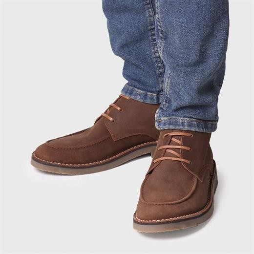 Erkek Bot JAMES-SW Toni Pons Ankle boot in Suede in Brown (Marron)