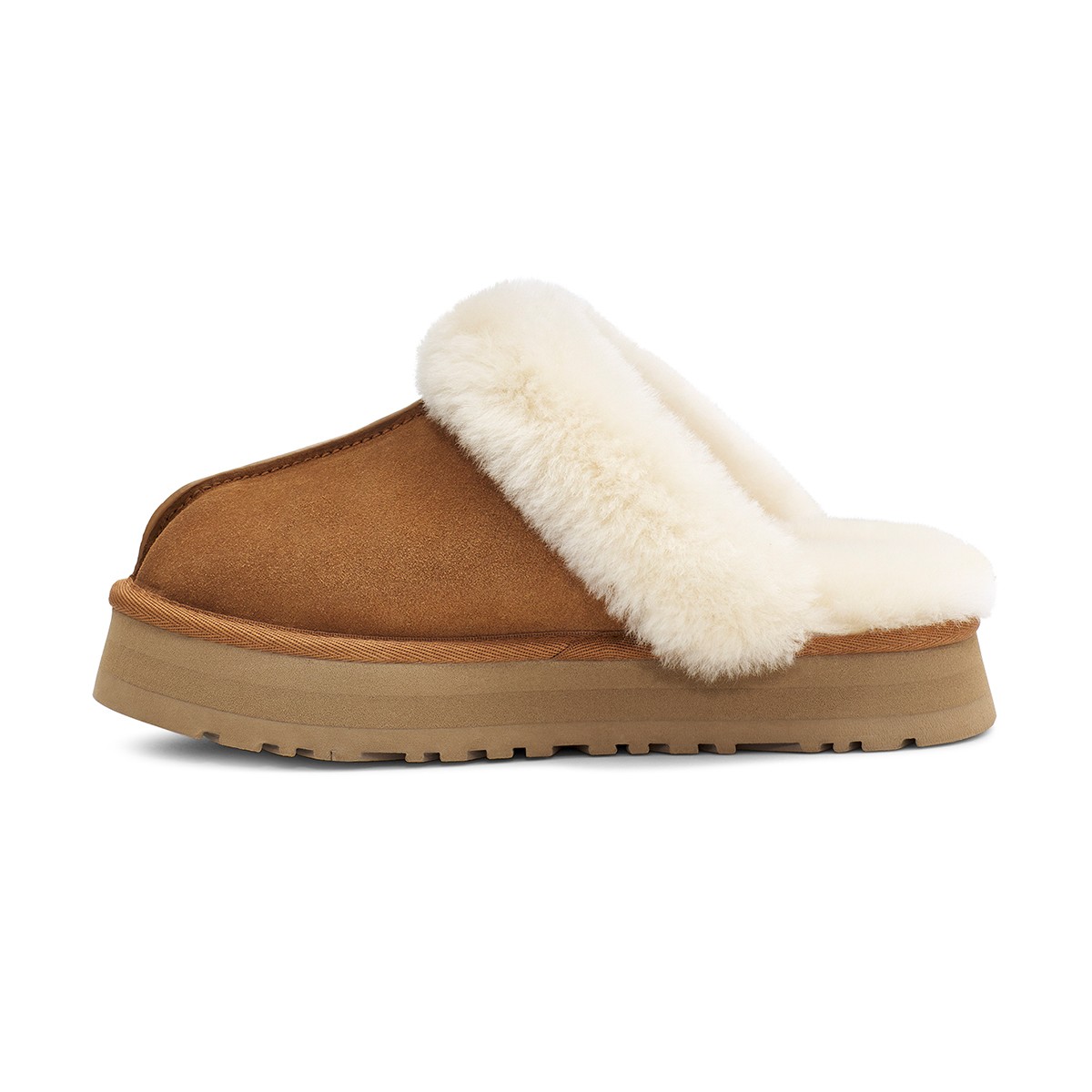 Kadın Terlik 1122550 UGG W DISQUETTE CHESTNUT (TABA)