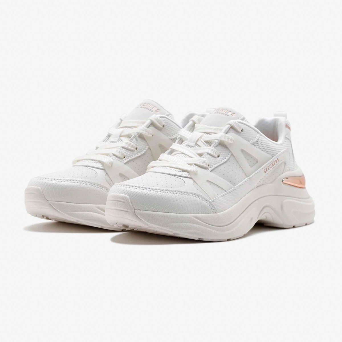 Kadın Sneaker ( Günlük) 177576 WHT Skechers STREET HAZEL - FAYE White