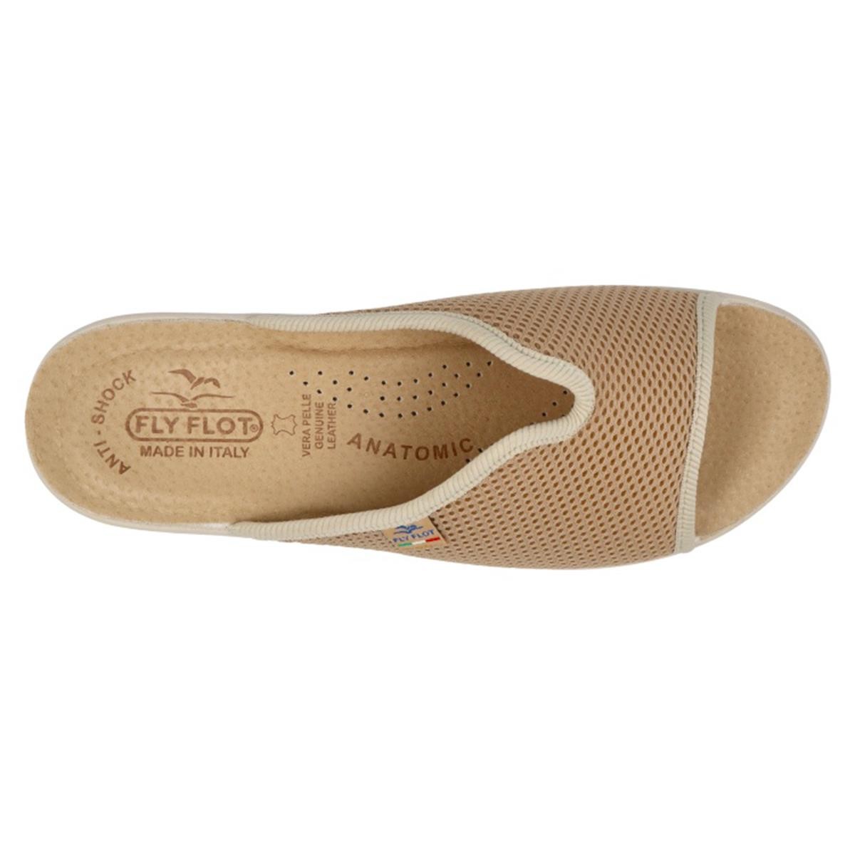 Kadın Terlik T4 429 FE Fly Flot CLOTH WOMAN SLIPPER Beige