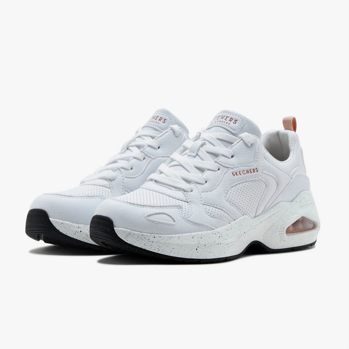 177052 WHT Skechers M-UNO-OUT STREET FUN White