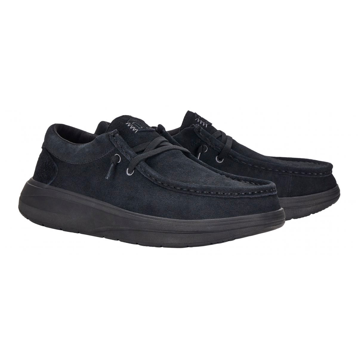 HD.41975-001 Hey Dude Wally Comf Suede Black