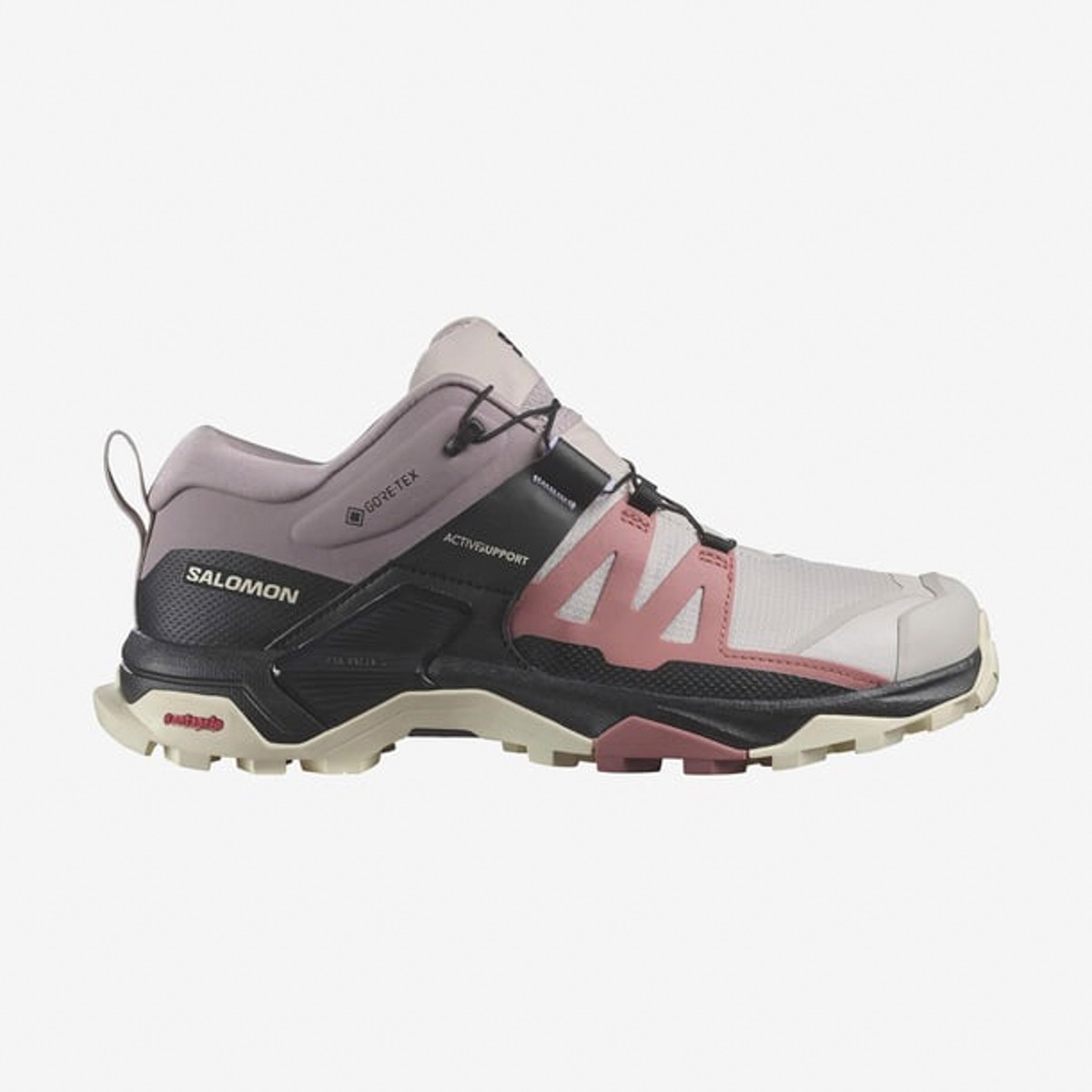 L47454000 SALOMON X ULTRA 4 GTX W Ashes Of Roses/Light Mahogany/Almond Milk - Ashes Of Roses/Light Mahogany/Almond Milk