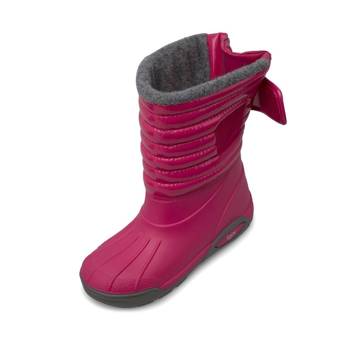 Kız Çocuk Yağmur Botu W10168 TOPO SKI CHAROL 007-Fucsia