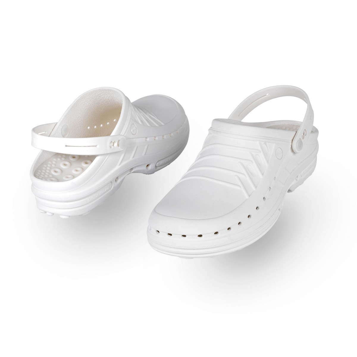 10000119 Wock CLOG 10 + STRAP White/white