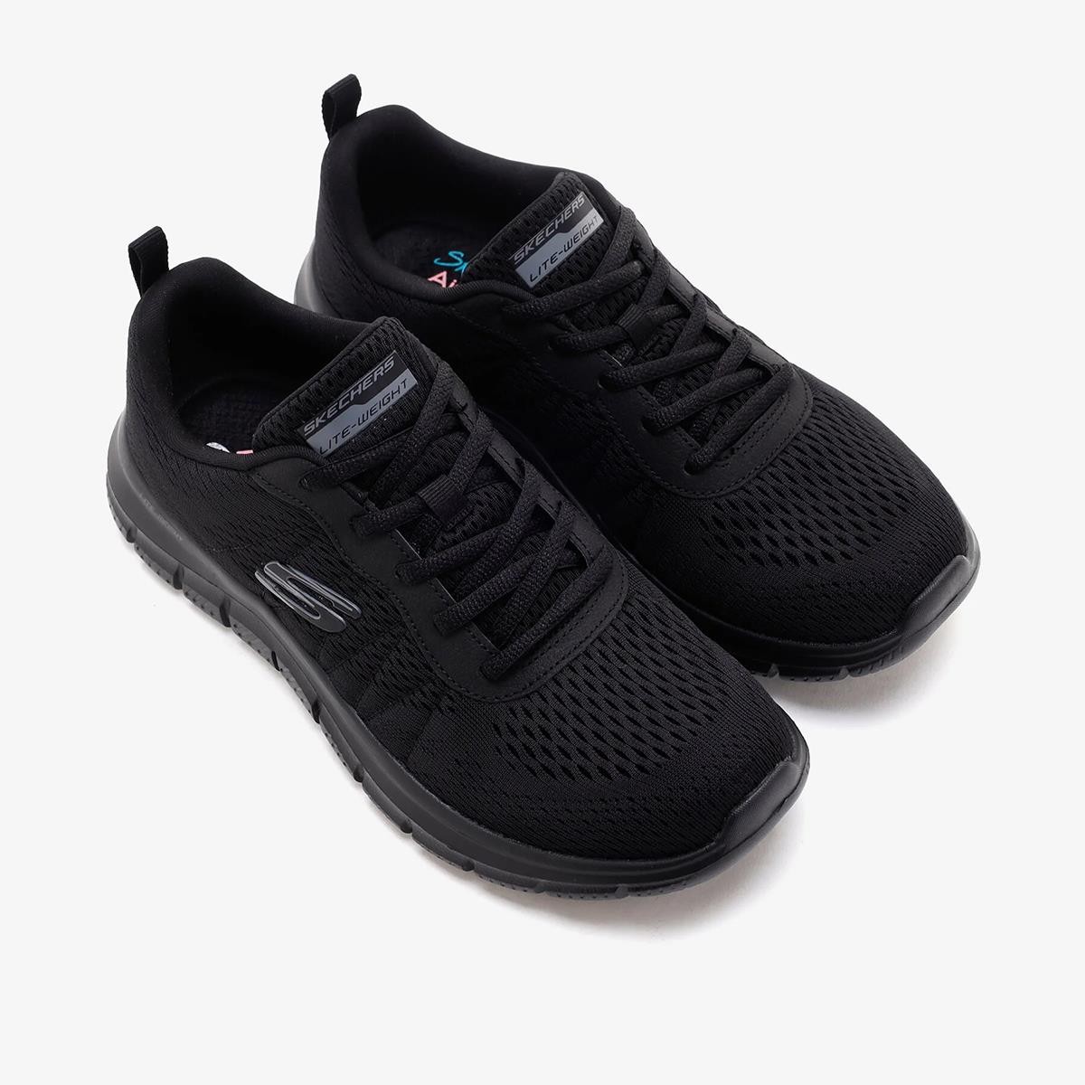 Kadın Sneaker ( Günlük) 150141TK BBK Skechers TRACK-NEW STAPLE Black Knit