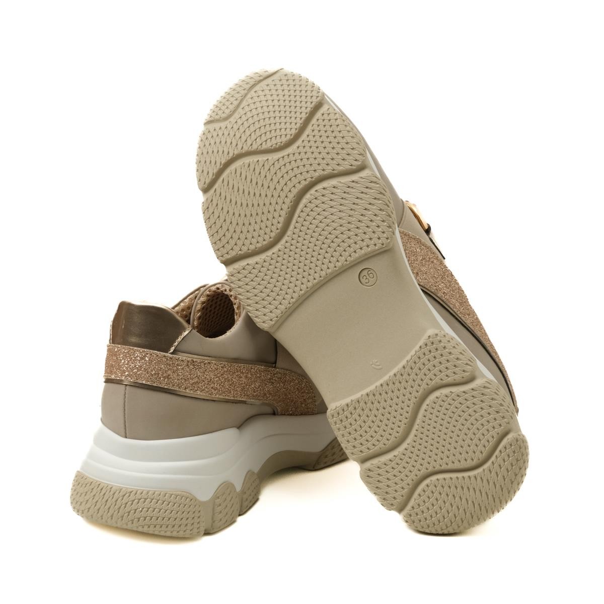 Kadın Sneaker ( Günlük) 9R4660 Comart 4660 MIC NAP BEI  VER PE TO PL Beige