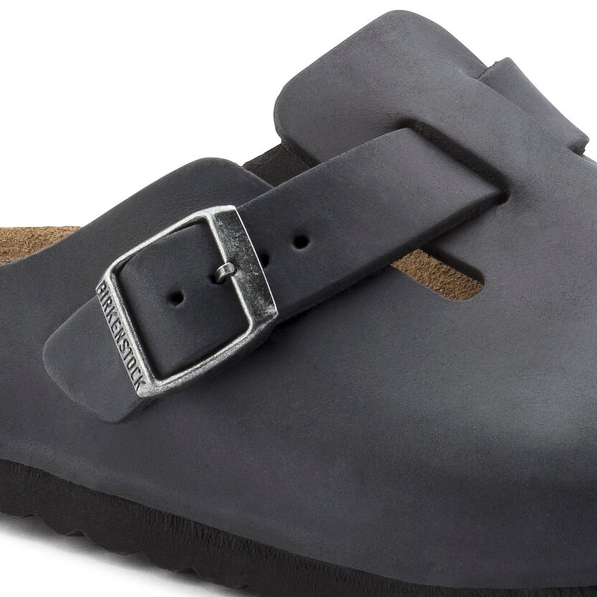 Erkek Terlik 059463 Birkenstock BOSTON LEOI BLACK