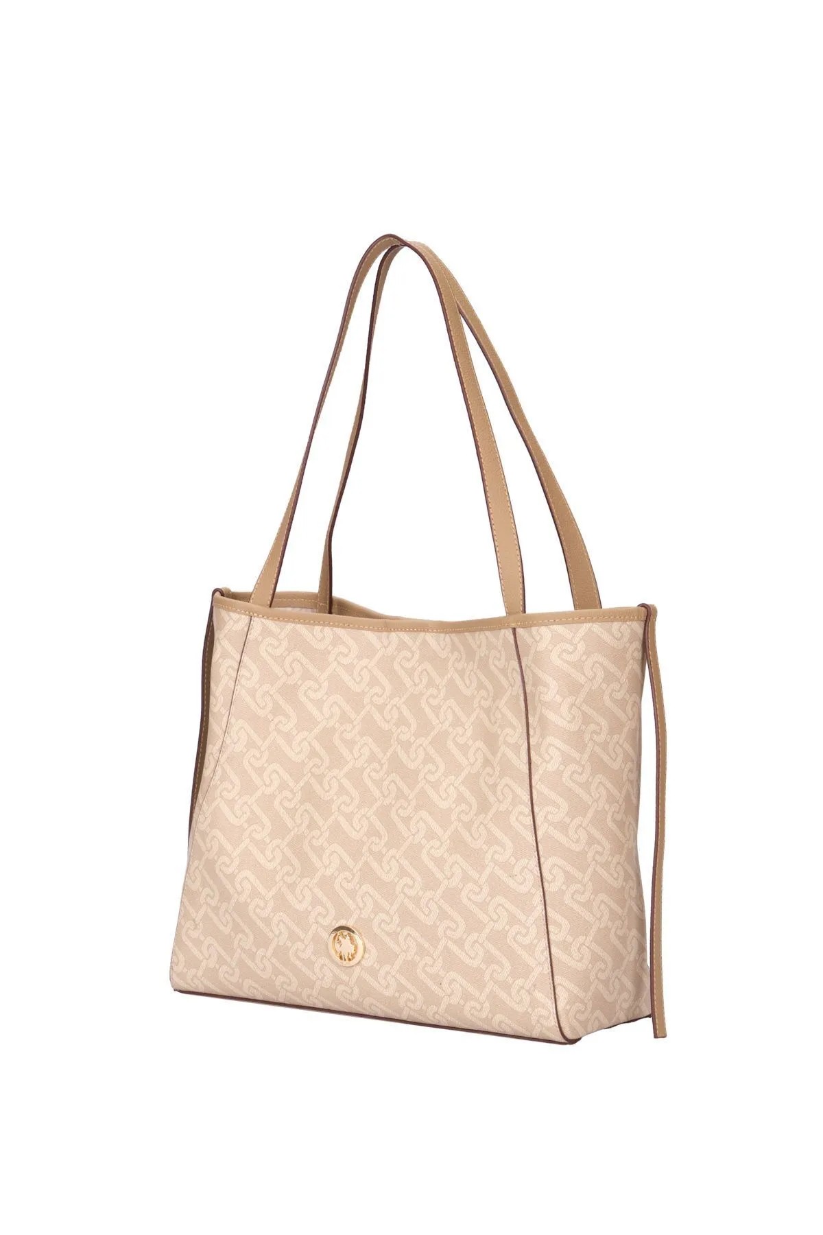 US24518 U.S. POLO ASSN. USPA LADIES BAG BEIGE