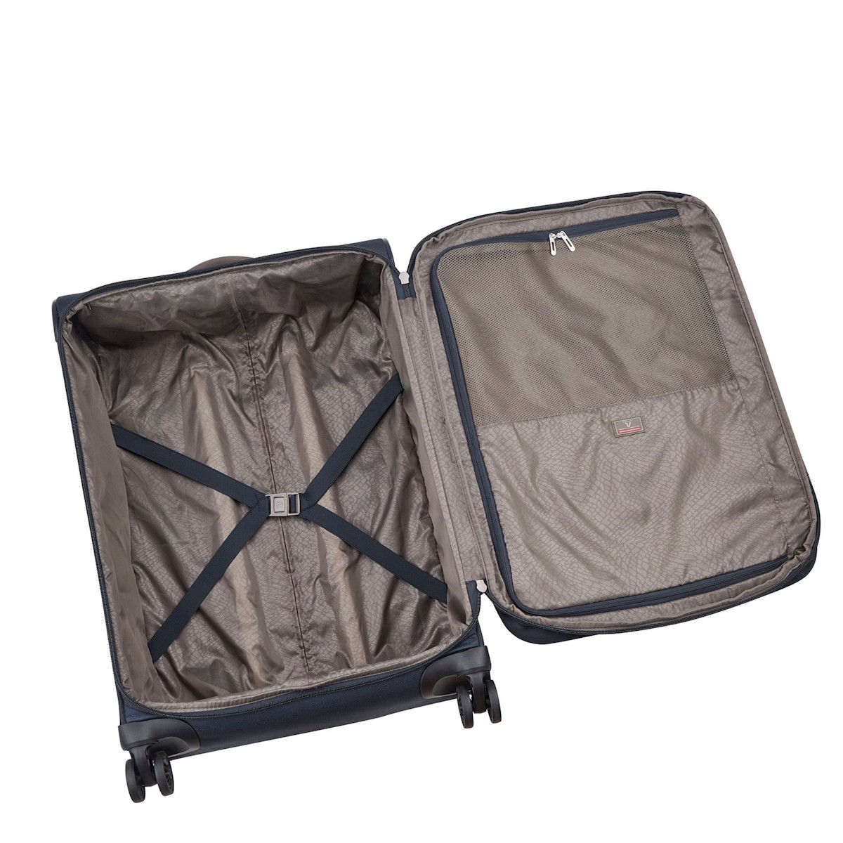 41527223 Roncato Trolley Medıo 4R Exp. 63 Cm Sıdetrack Blu Notte